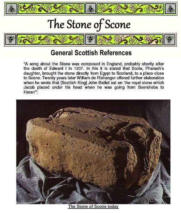 STONE OF SCONE